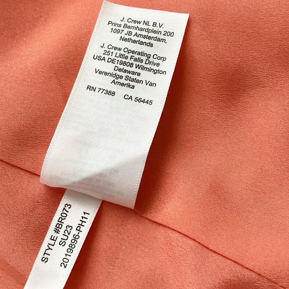 Like New J. Crew Helena Blazer in Chelsea Linen Cupro Blend, Size 2 - Picture 11 of 12